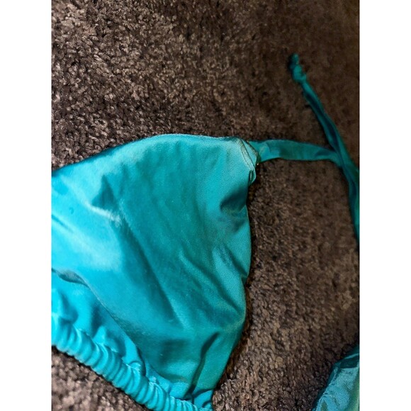 Vix teal bikini swim top - Picture 2 of 4
